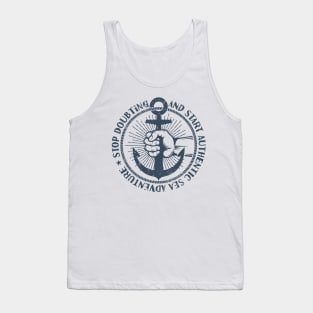 Sailor's hand holds anchor Tank Top